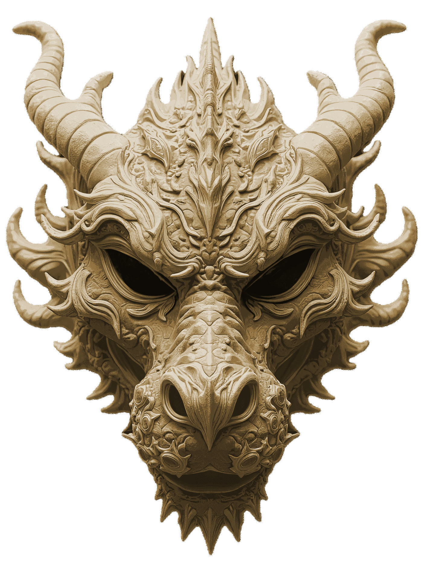 Stone Dragon Fantasy Art