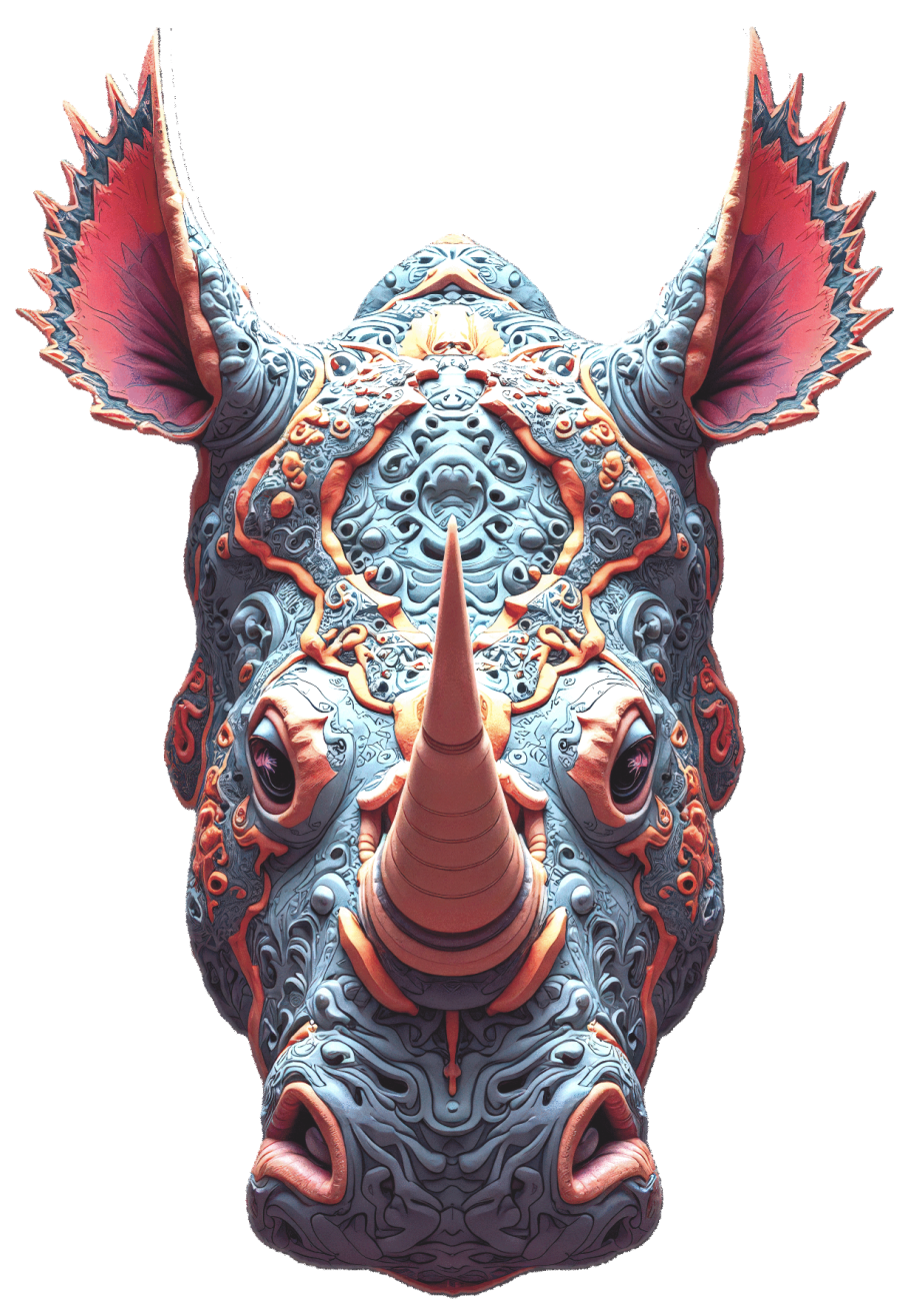 Rhino 2 Fantasy Art