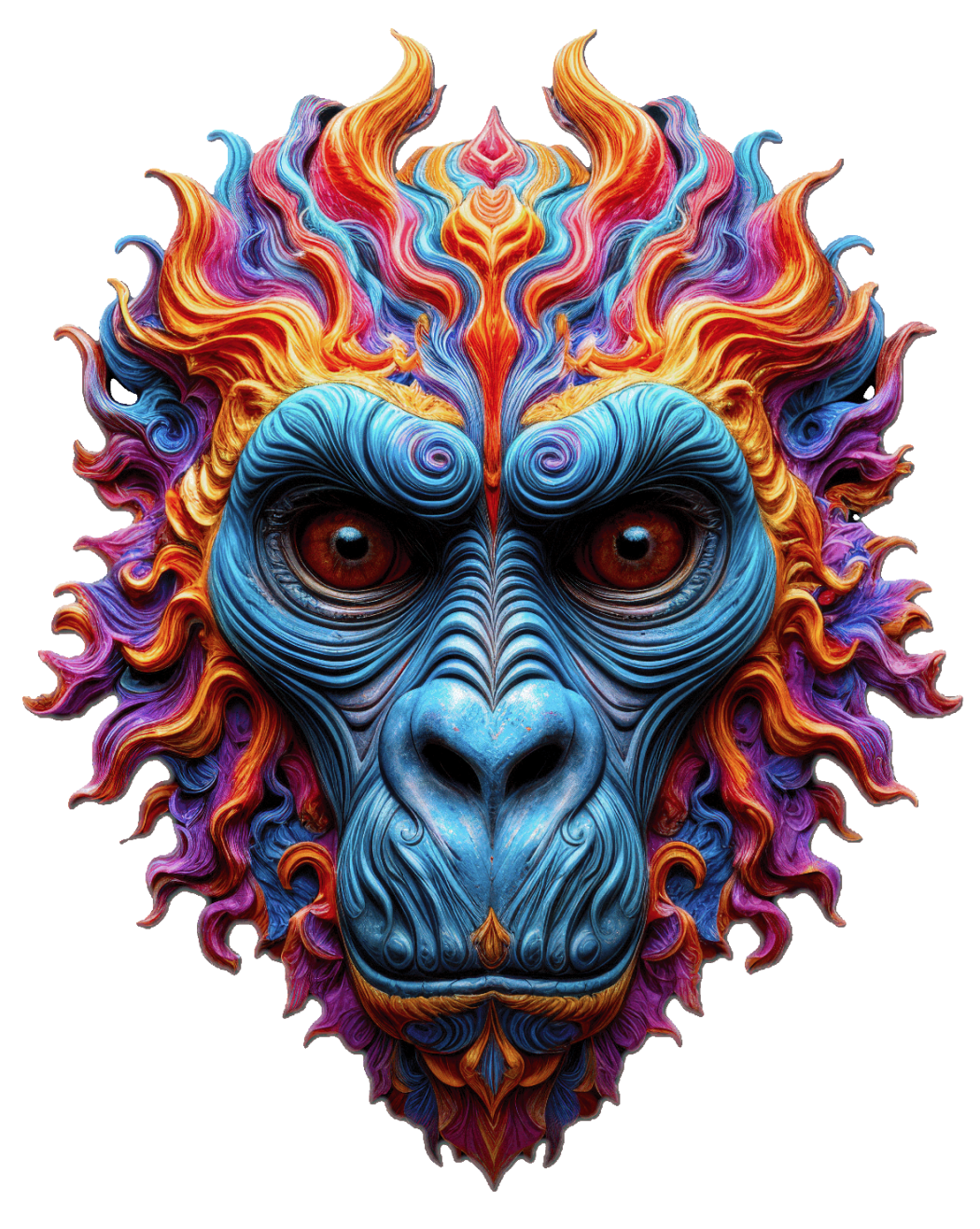 Apes & Primates Fantasy Art Collection