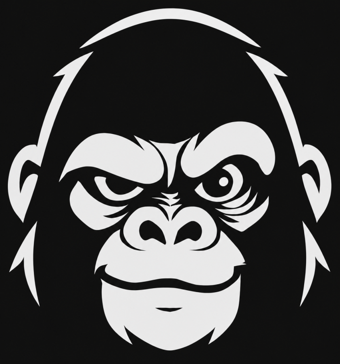 Stressed Ape Studios Calm Ape Logo