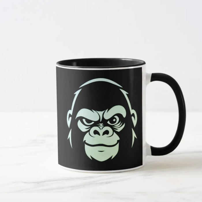 Calm Ape Logo 2-Tone Mug