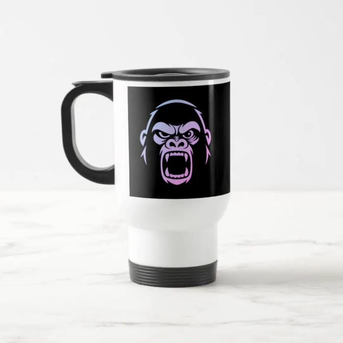 Angry Ape Logo Thermal Mug